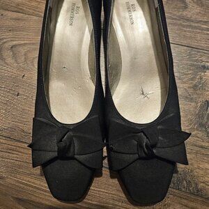EGC Ros Hommerson Black Shoe with Bow, Size 12